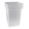 BEMETA - VIA: Sklenená miska pre WC kefu 135013012 131567253