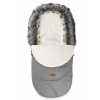 Zimní fusak Sensillo Eskimo 100x46 šedý/polar (Zimní fusak do kočárku s kožešinou, Sensillo, Eskimo POLAR, šedý)