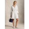 Polo Ralph Lauren košeľové šaty bavlnené MW CTN PW-WVN-DRESSES 211B19986003 biela 34
