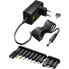 Goobay Napájecí adaptér pro notebook Univerzální napájecí zdroj 3V - 12V, max. 12W, A