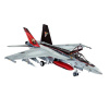 Revell ModelSet lietadlo 63997 - F/A-18E Super Hornet (1:144)