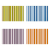 Koberec zahradní STRIPED, 100% recykl., 120x180cm, (balení obsahuje 4 kusy!)|Esschert Design