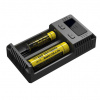 NITECORE i2 NEW inteligentná nabíjačka – dve nezávislé pozície, nabíja Li-Ion, Ni-MH, Ni-Cd, 12/230 V