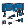 Bosch GSB 18V-65 + GWS 18V-11 + GBH 18V-26 + GSA 18V-LI + GLI 18V-1200 C 3x5Ah 0615A5007S