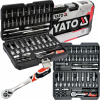 Sada zásuvkových kľúčov 1/4 Yato YT-1450 1 56cz. (Kvalita)