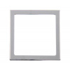 n.a. Krycí rám 1-násobný 62x62mm, strieborný chróm (zdarma)