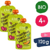 Ella's Kitchen BIO Mango, hruška a papája 3 x 120 g