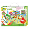 Lena Kreatívny kufrík Jumbo zelený 800ks Lena Kreatívny kufrík Jumbo zelený 800ks