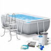 Rámový obdĺžnikový bazén Intex 300 x 175 cm (Rámový záhradný bazén 300 x 175 x 80 cm Súprava 10 v 1 INTEX 26784)