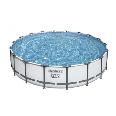 Bazén Bestway® Steel Pro MAX, 56462, kartušová filtrácia, rebrík, plachta, 549x122 cm