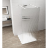 Polysan ESCA WHITE MATT sprchová zástena do priestoru,100x210cm Flute/Biela,2x vzpera SPH ES1310-07