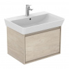 Ideal Standard Connect Air - Skrinka pod umývadlo CUBE 650 mm, svetlé drevo E0847UK