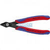 KNIPEX 78 61 125 Electronic Super Knips® Kliešte, čepele 64 HRC, viacsl. návleky, pancierované