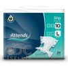 ATTENDS Slip Regular 10 L plienkové nohavičky, savosť 3699 ml, obvod bokov 100-150 cm, 1x26 ks