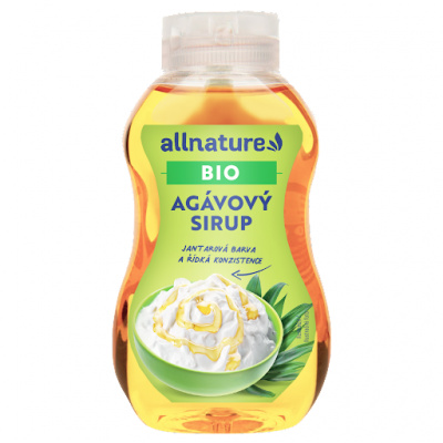 Allnature Agávový sirup BIO 350 g