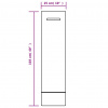 vidaXL Vrecia na piesok 100 ks tmavo zelené 103x25 cm HDPE - Zelená - 108312-208379
