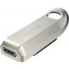 SanDisk Ultra Luxe 128GB USB 3.2/USB-C/Stříbrná SDCZ75-128G-G46
