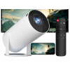 LED projektor XPart PROJEKTOR DOMÁCI ROTAČNÝ PROJEKTOR ANDROID TV biely