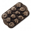 Plech na pečenie Nordic Ware s 12 formami s jesennými motívmi, bronz, 92048