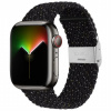 AppleKing nylonový remienok s bodkami pre Apple Watch Ultra 49mm / 46mm / 45mm / 44mm / 42mm - čierny - možnosť vrátiť tovar ZADARMO do 30tich dní