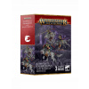 GW Warhammer W-AOS: Gloomspite Gitz Snarlboss and Wolfgit Retinue 3 figúrky