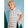 Pruhované polo tričko Mayoral - 2503107064-v ext. sklade