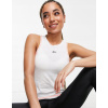 Tréning bez rukávov T -shirt Reebok m White (Tank stojany pre činku Thor St1 (2 ks))