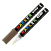 M&G ZPLN6570C2 Marker, akrylový popisovač, šírka stopy 2mm, okrúhly hrot, farba Brown S421