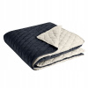 Prikrývka na posteľ - Scandinavian Bedspread Polyester 200 x 160 cm čierna (Dvojitá prikrývka posteľnej postele 160x200)
