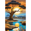 Diamantový obraz Západ slnka
