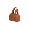 Childhome Prebaľovacia taška Mommy Club Signature Vegan Leather Brown 38x27x21 hnedá
