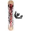 Rossignol District black +Battle bk/rd M/L snowboard s vázáním-159