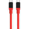 Tactical Fat Man kábel USB-C 60 W, 1 m, červený 57983117389