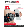 Puzdro na ruku Swissten Easy Lock Armband čierné