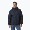 Pánska bunda do dažďa Helly Hansen Vancouver s fleecovou podšívkou navy