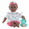 Bábika na kúpanie Baby Bath Alyzée Frog Mon Premiere Corolle s čiernymi klipkajúcimi očami a žabou 30 cm od 18 mes