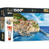 TREFL Sada 2v1 Manarola Ligurie Itálie s lepidlem 1500 dielov