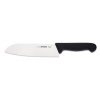 Nůž kuchařský Santoku, japonská forma 180 mm, černý | GIESSER, 8269 k inox;černá