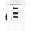Skross 1302555 cestovní adaptér Pro Light 3xUSB World