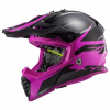 PRILBA LS2 MX437 FAST EVO ROAR BLACK PURPLE XS (PRILBA LS2 MX437 FAST EVO ROAR BLACK PURPLE XS)