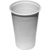 Poháre plastové 200 ml biele 100% recykel