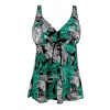 Aténia Green tankiny tielko S136-23 XXL zelená