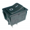 TIPA Prepínač kolískový 2pol./4pin ON-OFF 250V/15A čierny