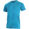 LASTING pánske merino tričko CARLOS, modrá Veľkosť: M