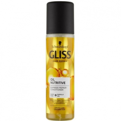 GLISS KUR Oil Nutritive, regeneračný expres balzam 200 ml, 200ml, vlas