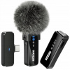 MOZOS MX2-DUAL DVA BEZDRÔTOVÉ MIKROFÓNY 2.4 GHZ PRE TELEFÓN ANDROID IOS