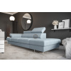 Nábytek PEGAS s.r.o. Sofa GALAXY II lenoška 235 cm - modrá, pravá strana