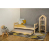 MAXIDO Česká dětská postel Vigo s přistýlkou 200X120 přírodní (Český výrobek)