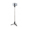 Selfie tyč FIXED Snap Lite s Tripod a bezdrôtovou spúšťou, čierna