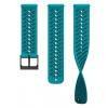 Suunto 22mm Athletic 8 Silicone Strap wave blue S+M